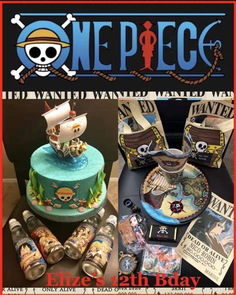 one piece anime birthday decoration|one piece party accessories.